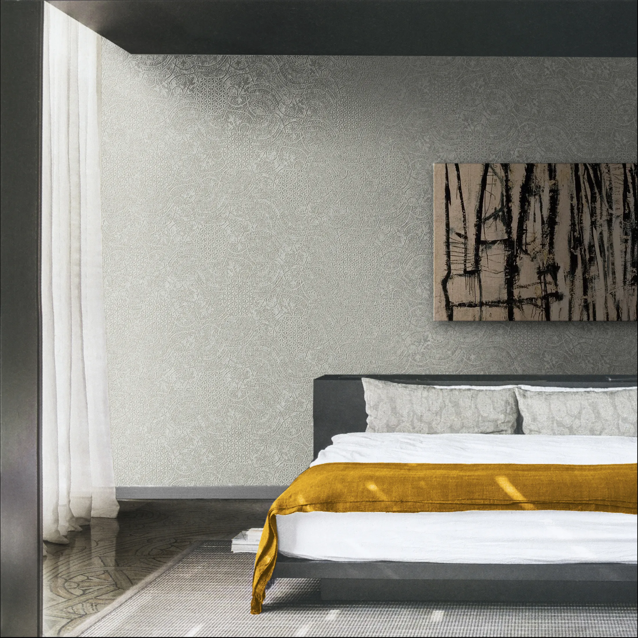 Lino wallpaper installation, Greater Toronto Area